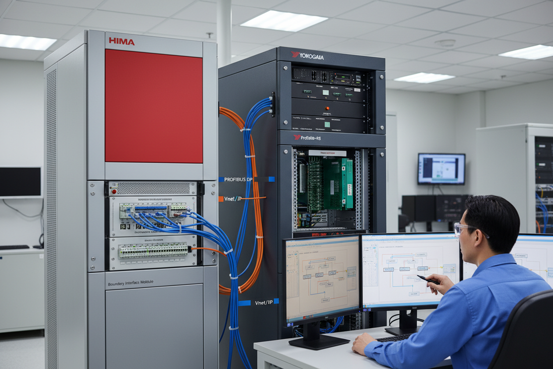 HIMA vs Yokogawa Centum: SIS-DCS Integration Architecture and Fieldbus Configuration