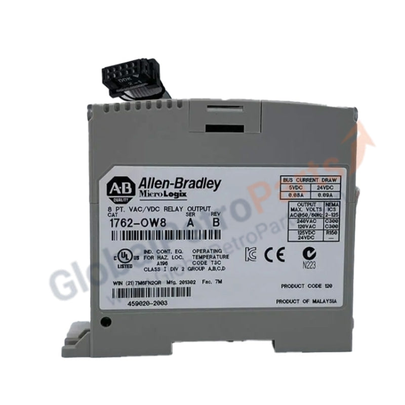 1762-OW8 | Allen-Bradley | MicroLogix 1200/1500 8-Point Relay Output Module
