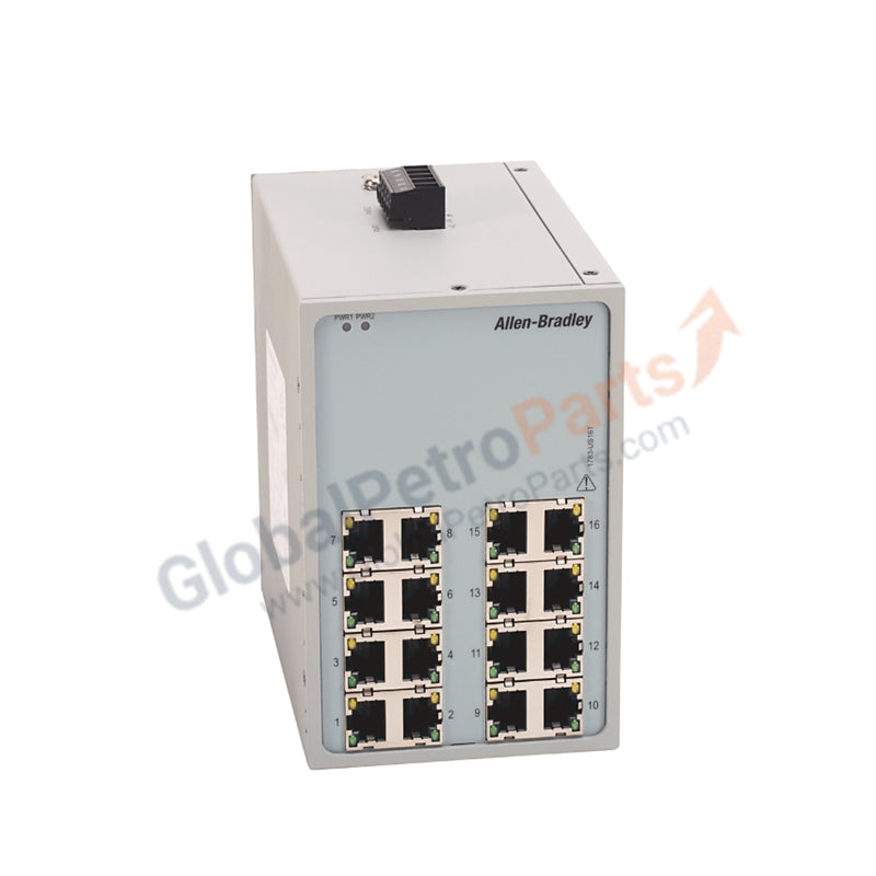 1783-US16T | Allen-Bradley | Stratix 2000 16-Port Unmanaged Ethernet Switch