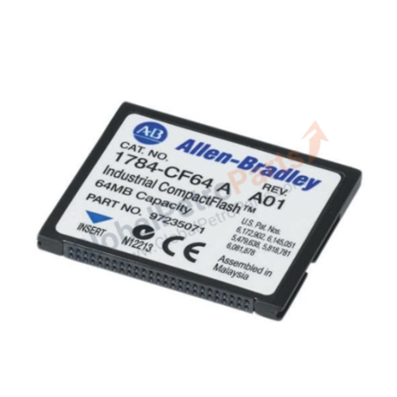 1784-CF64 | Allen Bradley ControlLogix 64 MB Industrial CompactFlash Card