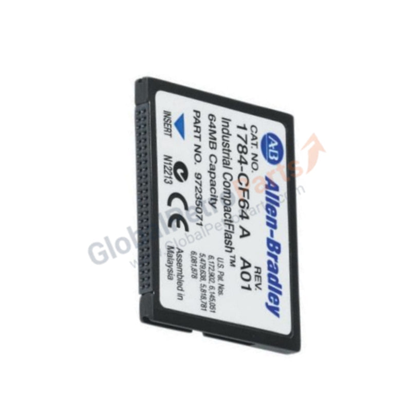1784-CF64 | Allen Bradley ControlLogix 64 MB Industrial CompactFlash Card