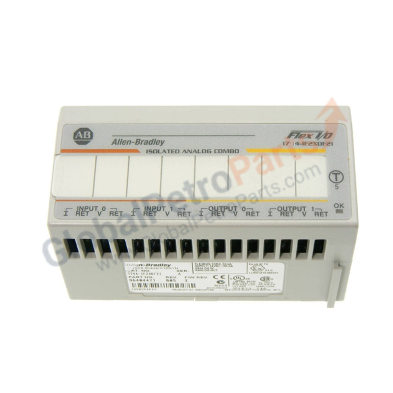 1794-IF2XOF2I | Allen-Bradley | FLEX I/O Isolated Analog Input/Output Module