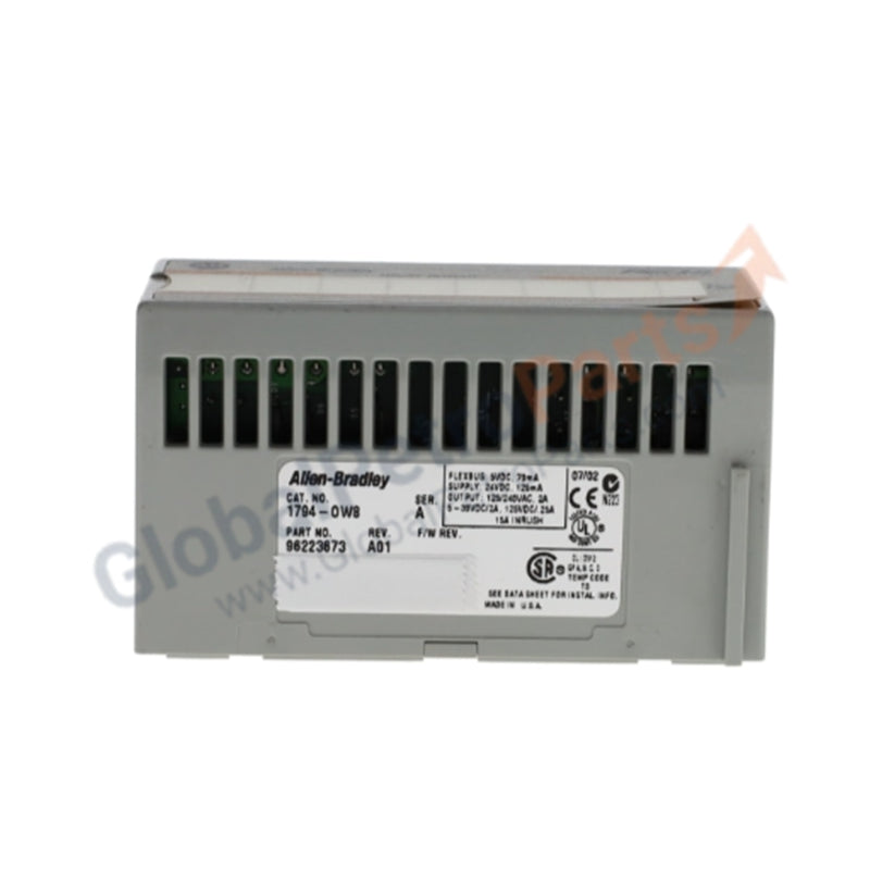1794-OW8 | Allen-Bradley | FLEX I/O 8-Channel Isolated Relay Output Module