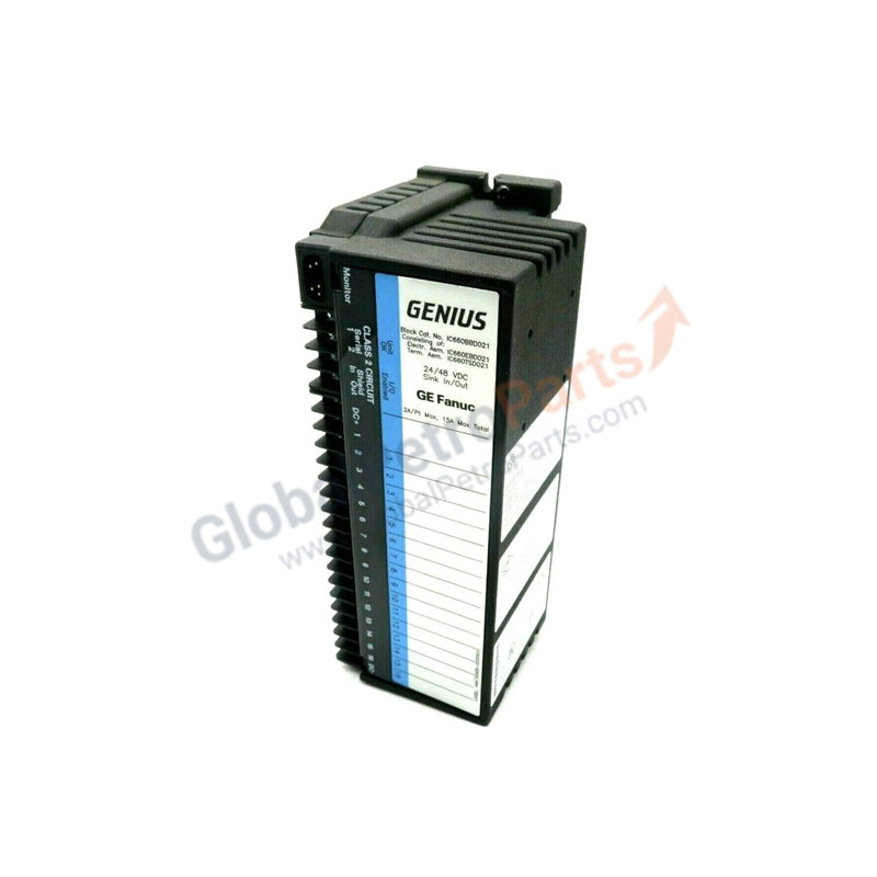 GE Fanuc IC660BBD021 | Genius I/O Block | 16-Point Sink
