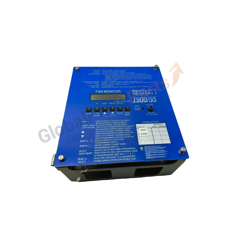 Fan Monitor 1900/55 | Bently Nevada | 1900/55-02-01-01-01