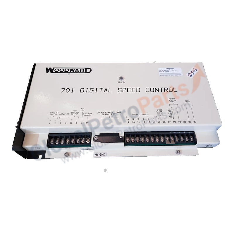 Woodward 9905-211 701 Series Digital Speed Control Rev.J