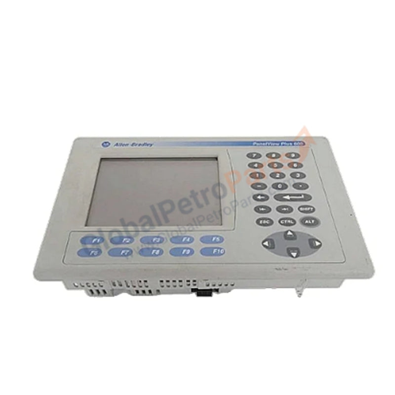 Allen Bradley PanelView Plus 600 2711P-B6C20A Touchscreen & Keypad Operator Interface