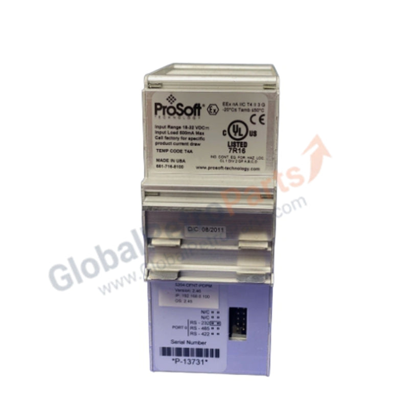 5204-DFNT-PDPM | ProSoft | EtherNet/IP to Profibus DP Gateway Module 24 VDC