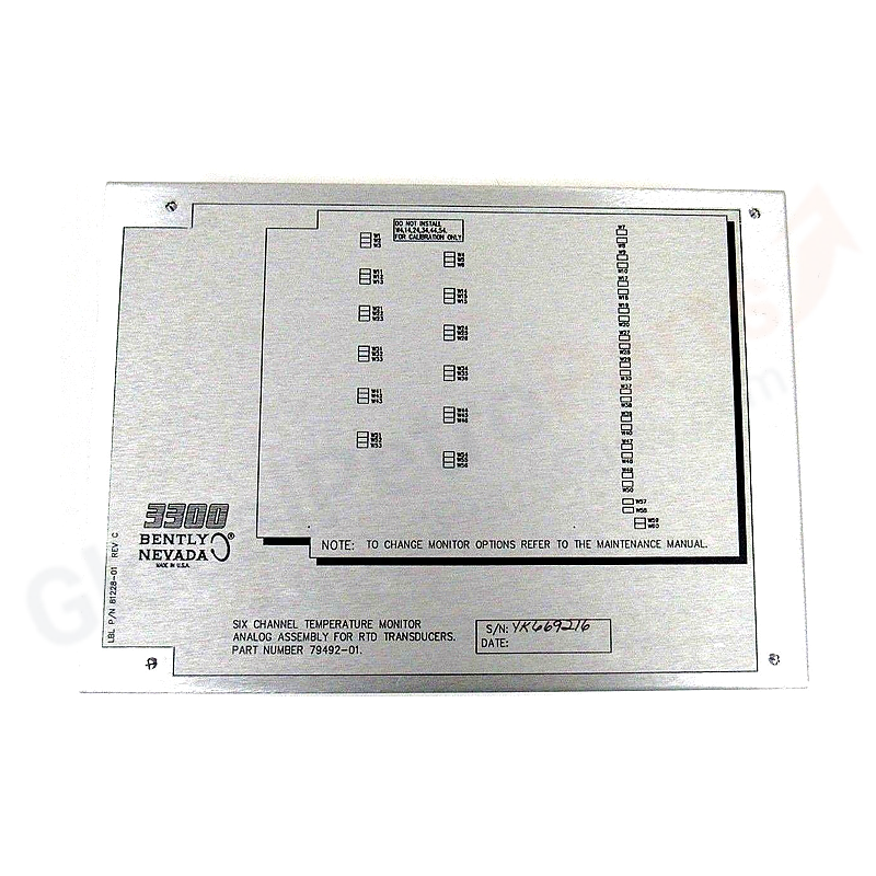 79492-01 | Bently Nevada Temperature Monitor