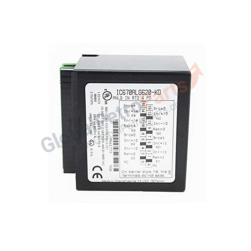 GE IC670ALG620 Part # IC670ALG620 | Analog RTD Input PLC