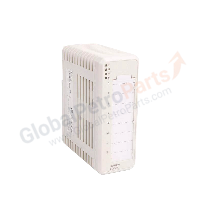 ABB AO810V2 3BSE038415R1 8-Channel Analog Output Module