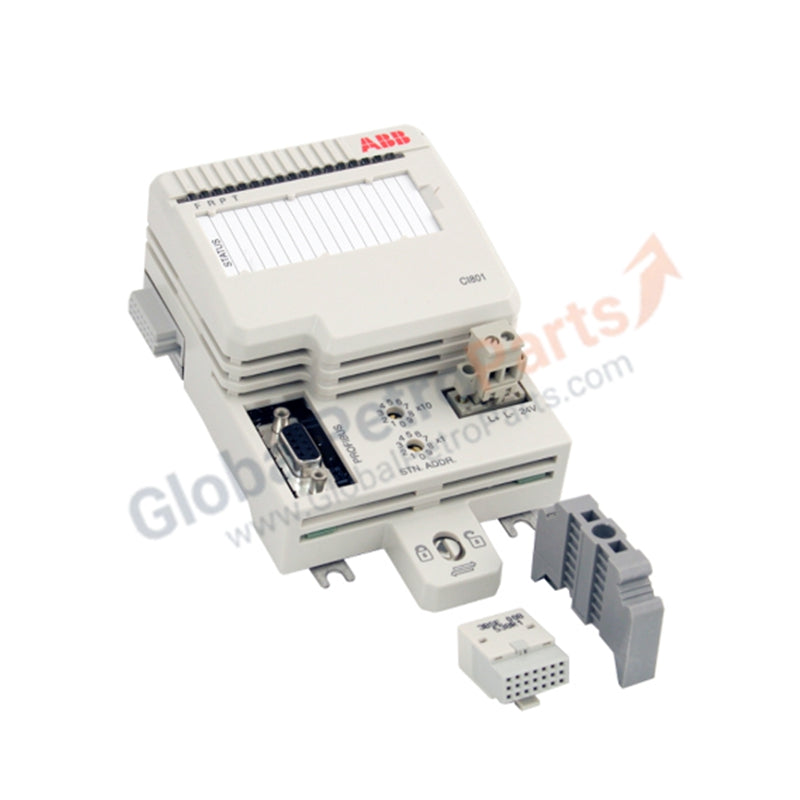 CI801 3BSE022366R1 | ABB | S800L PROFIBUS Fieldbus Communication Interface