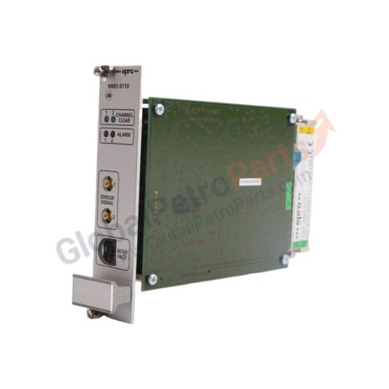 Emerson Epro Relative rotor vibration monitor MMS6110