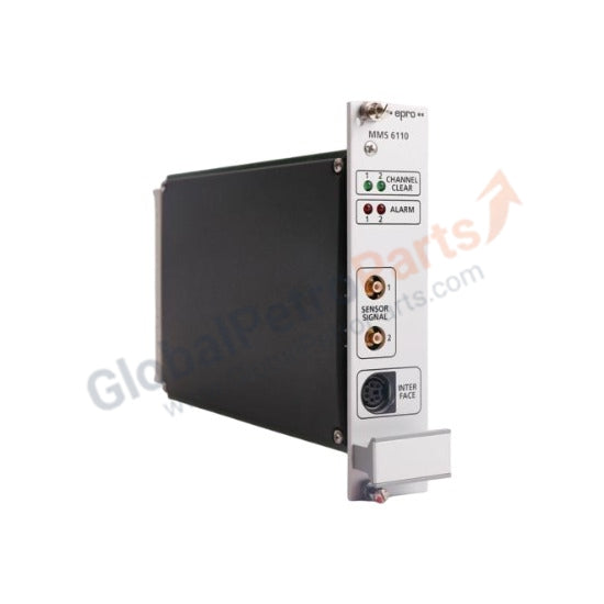 Emerson Epro Relative rotor vibration monitor MMS6110
