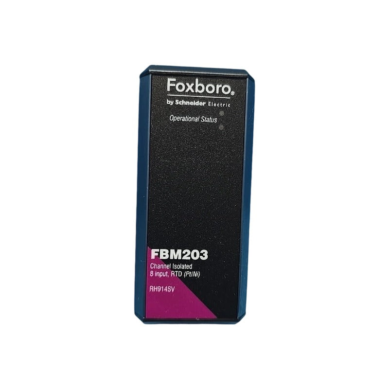 Channel Isolated 8 Input RTD FOXBORO I/A Series FBM203 RH914SV