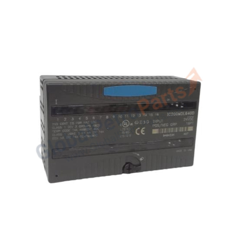 IC200MDL640 | GE Fanuc VersaMax 16-Point 24 VDC Discrete Input Module