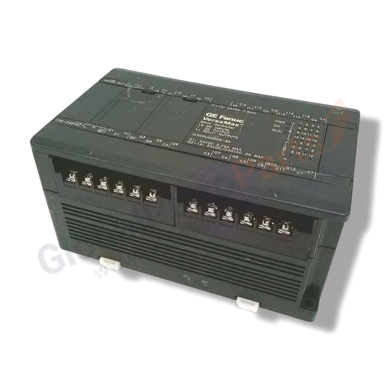 GE IC200UDR005 VersaMax Micro 40-point PLC with 24 VDC Power Supply Module