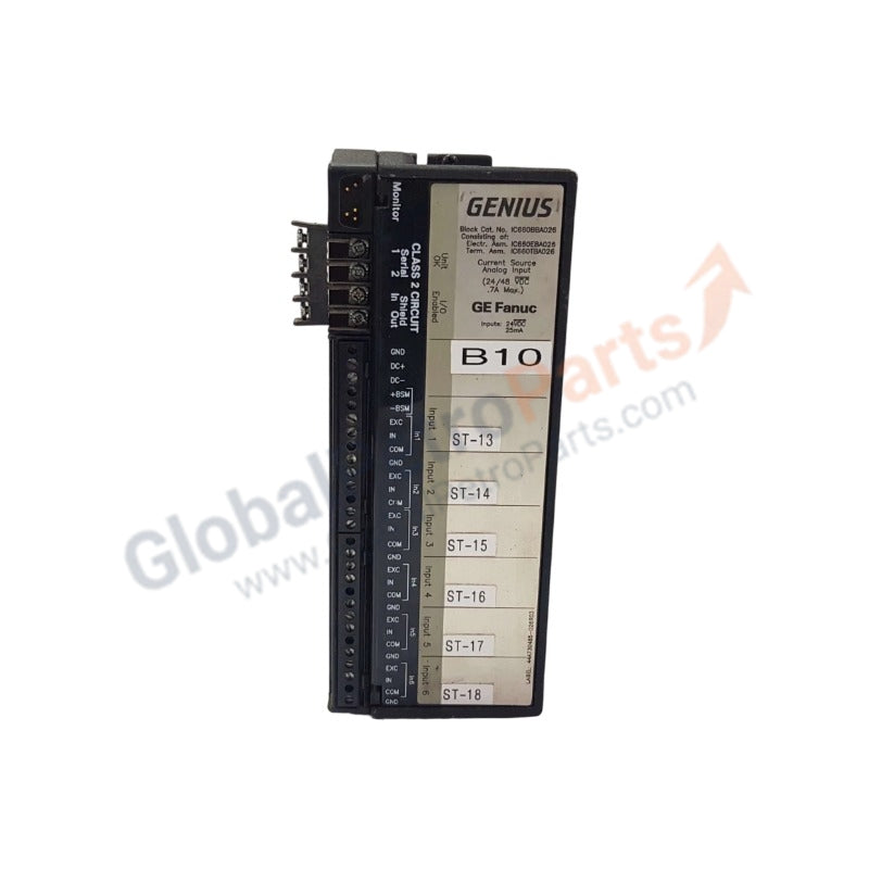 IC660BBA026 GE Fanuc enius I/O RTD Input Block