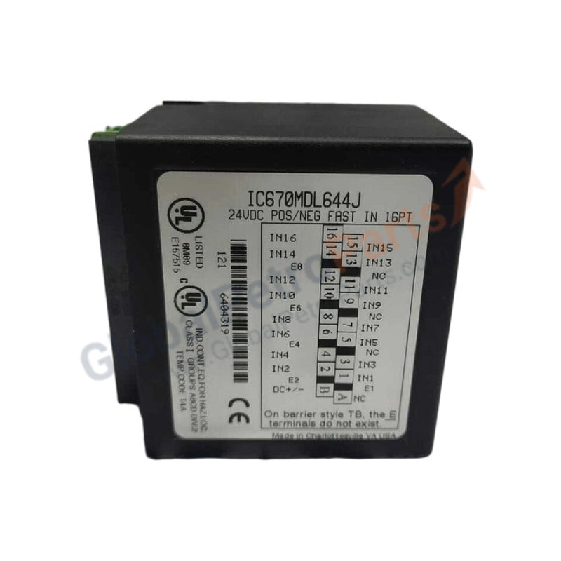 GE Fanuc Field Control Input Module IC670MDL644J