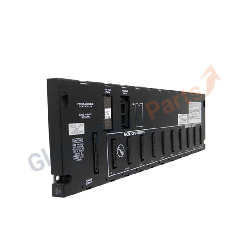 GE Fanuc IC693CPU323 Series 90-30 10-Slot Baseplate with Integrated Turbo CPU
