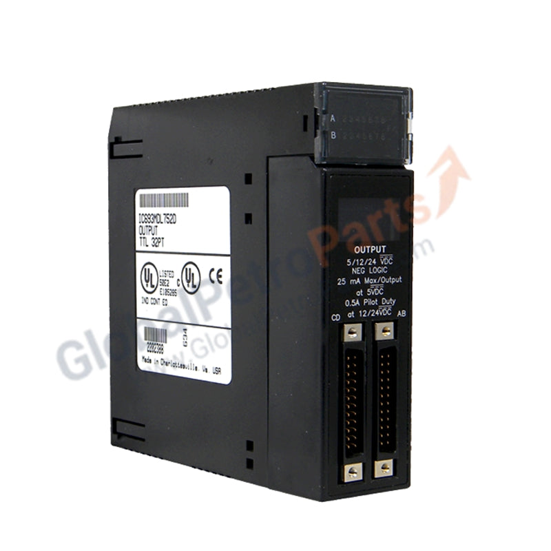 GE Fanuc IC693MDL752 32-Point 5/12/24VDC Negative Logic (Sinking) Output Module