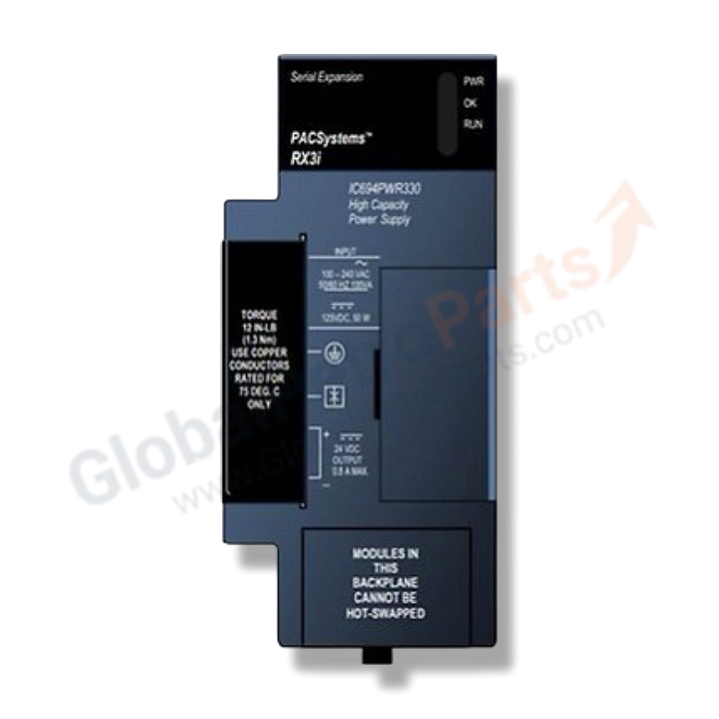 IC694PWR330 | GE Fanuc Power Supply 120/240 Vac 125 Vdc High Capacity