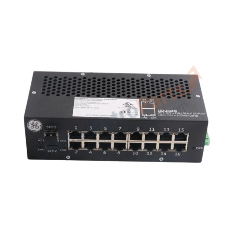 GE Mark VIe 16-Port Ethernet IONet Switch IS420ESWBH3A