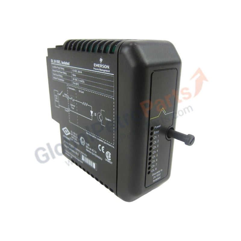 KJ3001X1-BA1 | Emerson DeltaV | Discrete Input Module