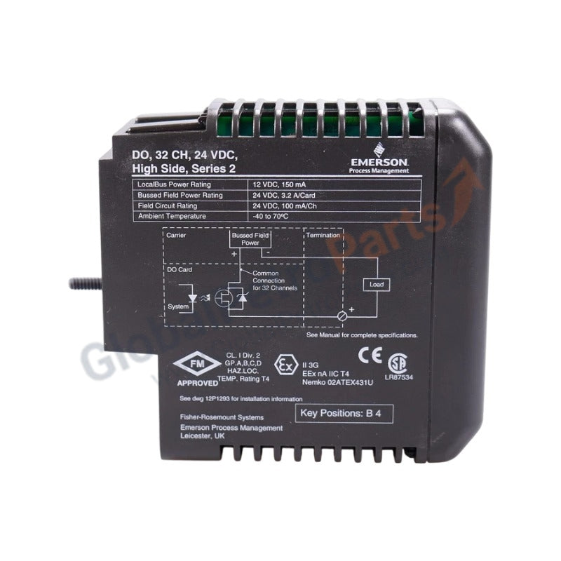 KJ3204X1-BA1 | Emerson DeltaV | Discrete Output Module