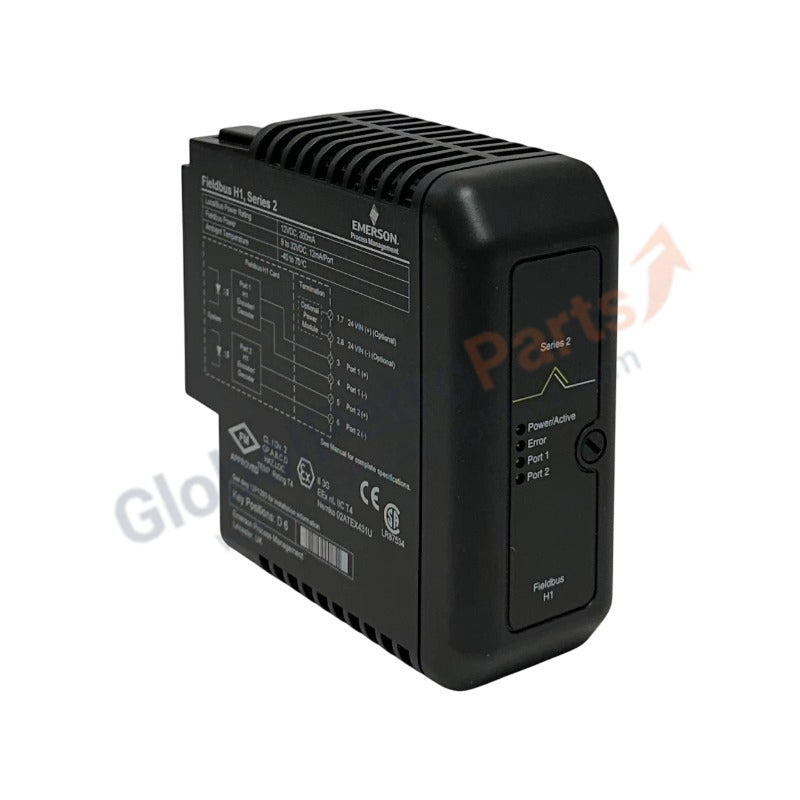 KJ3242X1-BA1 | Emerson DeltaV | Fieldbus H1 Card