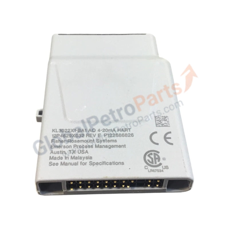 KL3022X1-BA1 | Emerson DeltaV |Aanalog Output 4-20mA HART CHARM